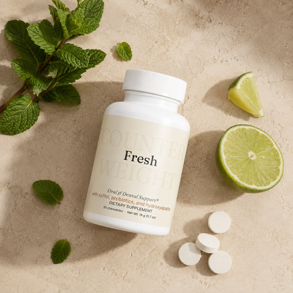Counterweight Fresh tablets with mint and lime
