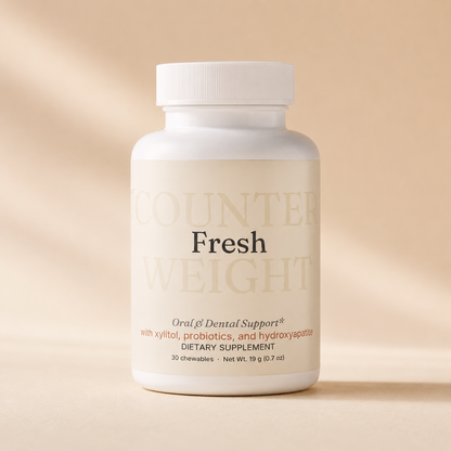 Counterweight Fresh chewables bottle